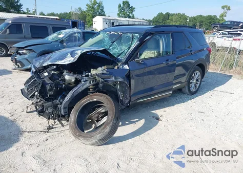 2021 Ford Explorer Xlt из США, поврежденный, VIN 1FMSK8DH5MGA56168